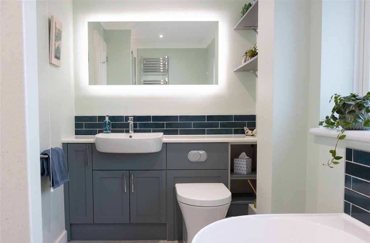 Old Buckenham Modern Bathroom