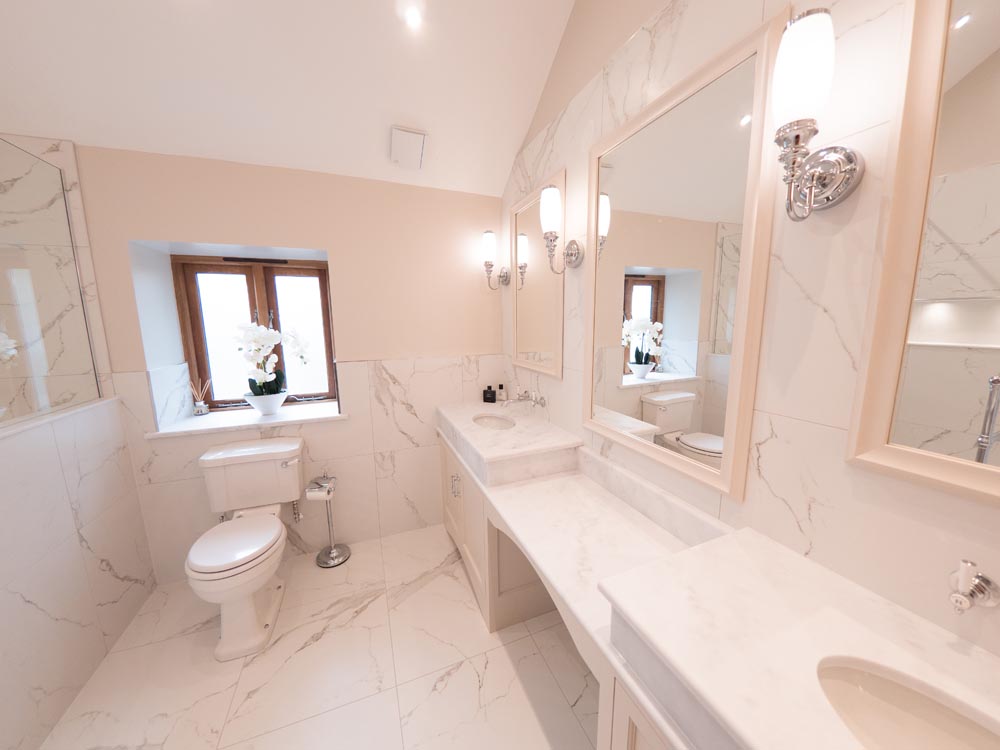 His & Hers Luxury Shower Room with Bespoke Twin Vanity Unit