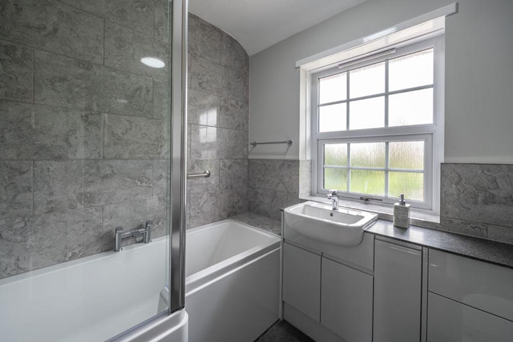 Modern Norwich Bathroom | Norfolk Marble Tile Bathrooms