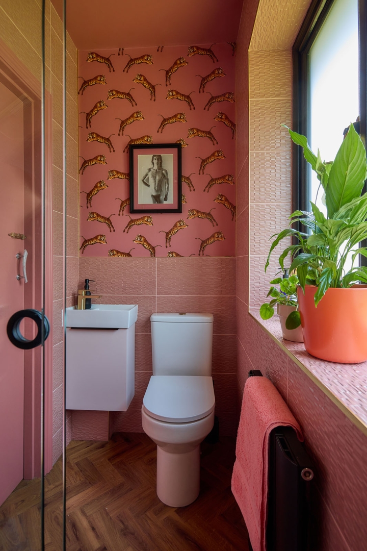 Pink Ensuite Shower Room
